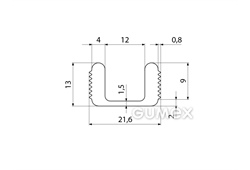 SILIKONPROFILE U-FORM